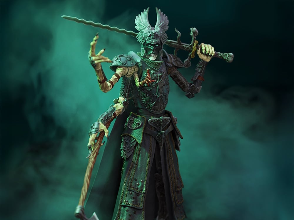 Court of the Dead Demithyle: Exalted Reaper General 1/12 Scale Action Figure Gallery Image 1