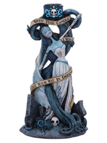 Corpse Bride With This Candle Vow Candle Holder Gallery Image 2