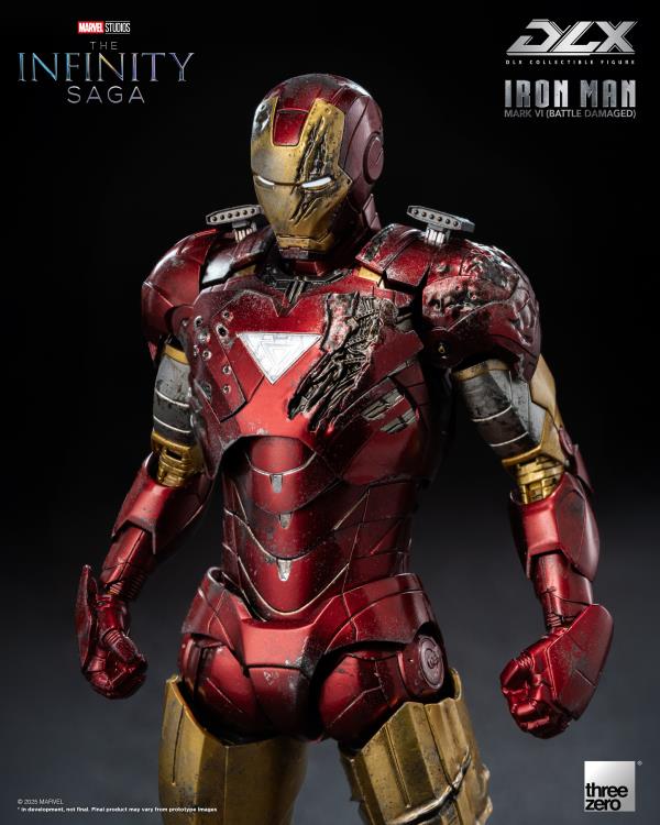 Marvel: The Infinity Saga DLX Iron Man Mark 6 (Battle Damaged Ver