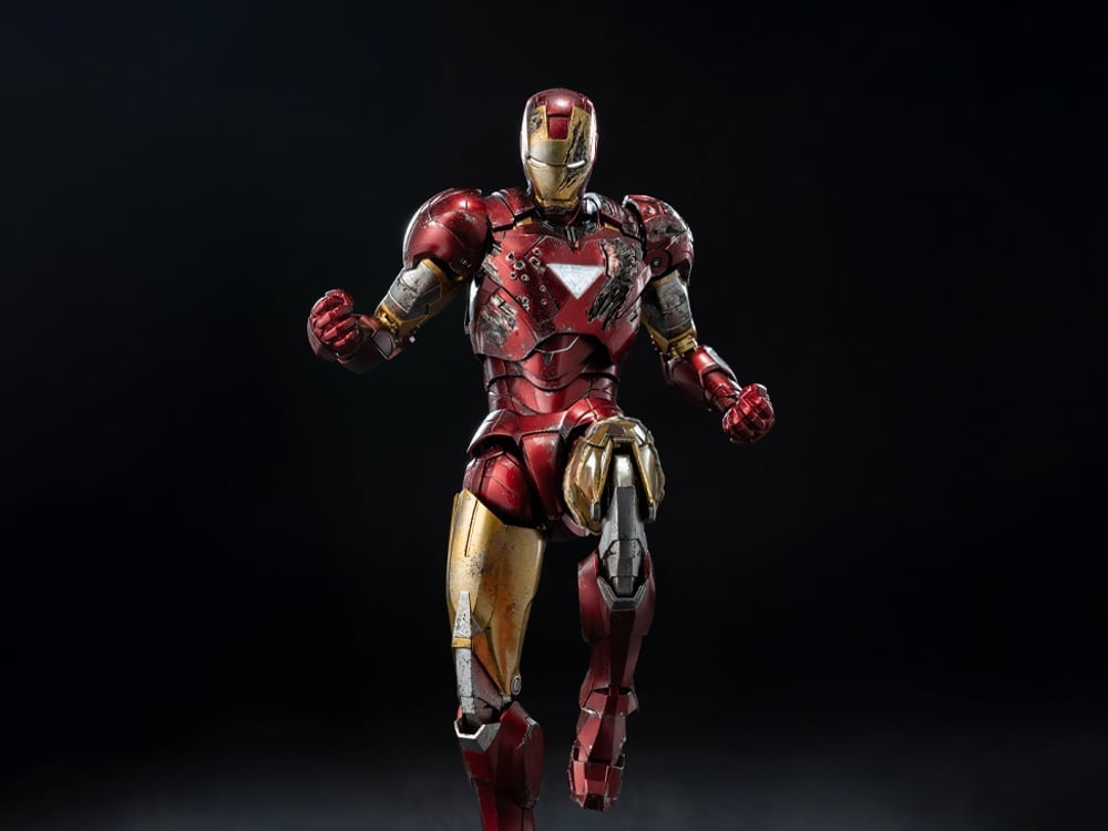 Marvel: The Infinity Saga DLX Iron Man Mark 6 (Battle Damaged Ver