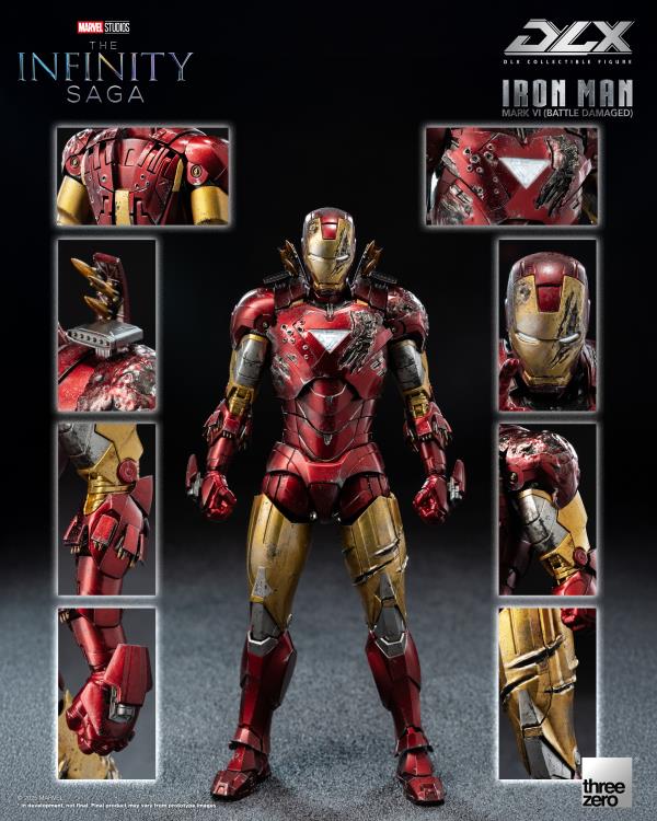 マーベル・スタジオ: インフィニティ・サーガ DLX アイアンマン・マーク6 Marvel: The Infinity Saga DLX Iron Man Mark 6 (Battle Damaged Ver