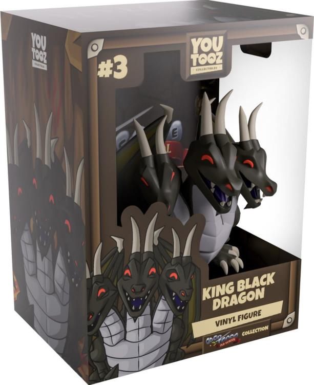 Old School RuneScape King Black Dragon Vinyl Figure Gallery Image 7