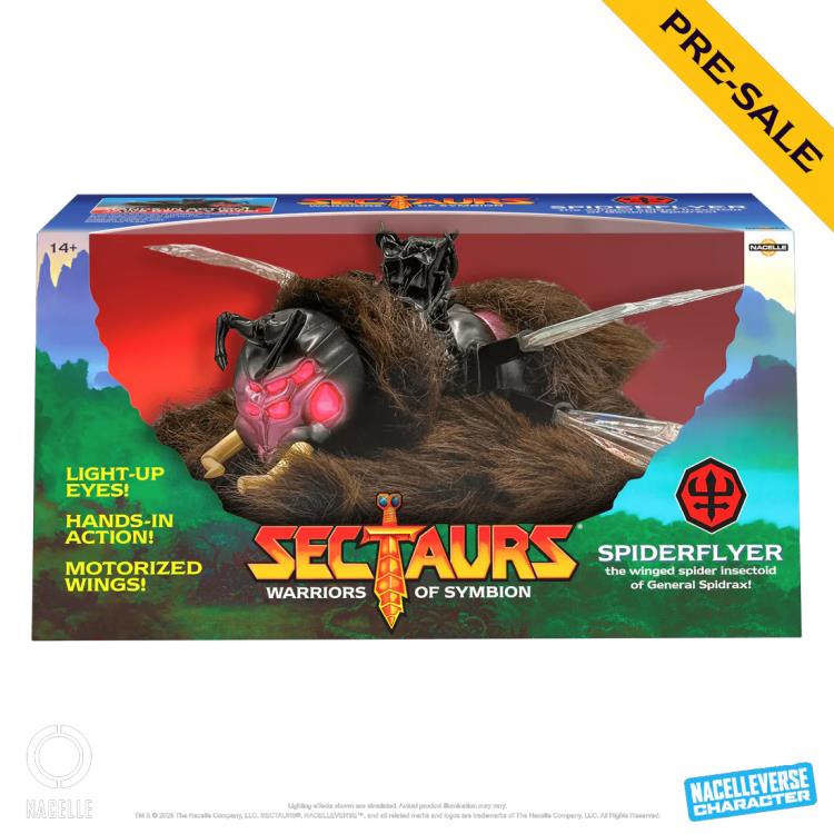 Sectaurs: Warriors of Symbion SpiderFlyer Action Figure Gallery Image 3