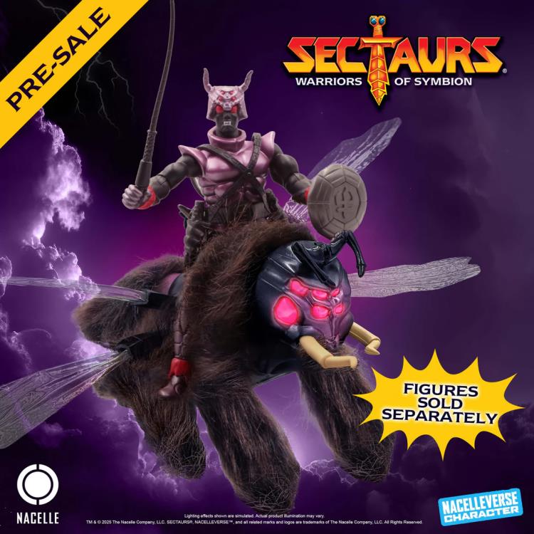 Sectaurs: Warriors of Symbion SpiderFlyer Action Figure Gallery Image 5