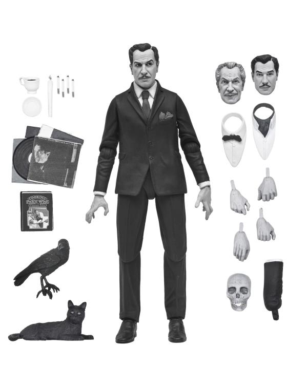 Vincent Price (Black & White) Ultimate Action Figure Gallery Image 17