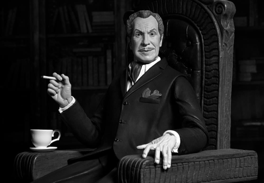 Vincent Price (Black & White) Ultimate Action Figure Gallery Image 16