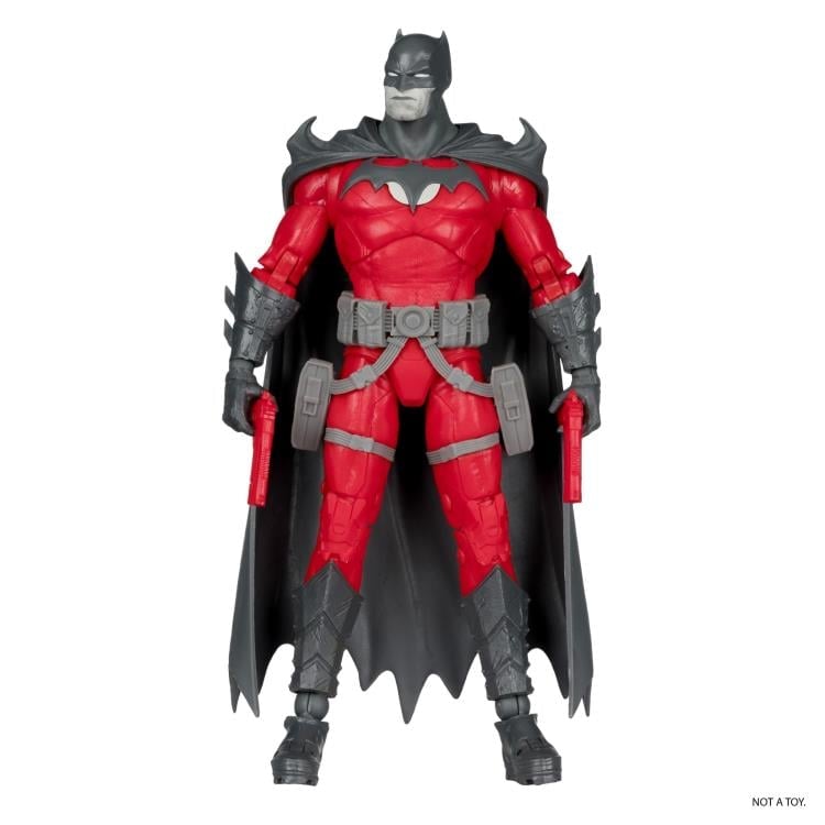 Flashpoint DC Multiverse Batman (Thomas Wayne) BBTS Exclusive Limited Black & White Accent Edition Action Figure Gallery Image 10
