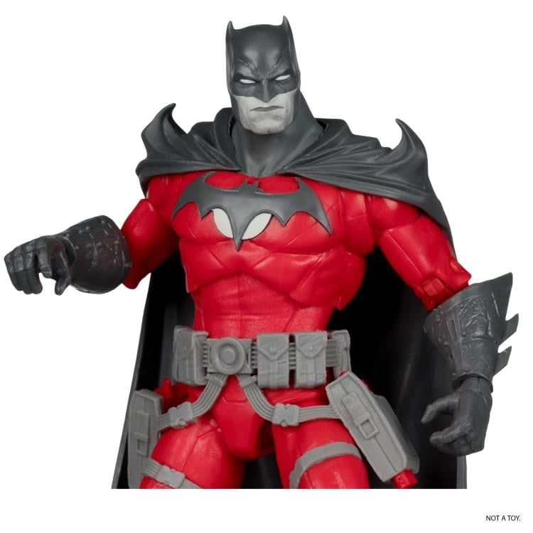 Flashpoint DC Multiverse Batman (Thomas Wayne) BBTS Exclusive Limited Black & White Accent Edition Action Figure Gallery Image 13