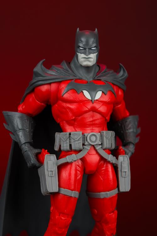 Flashpoint DC Multiverse Batman (Thomas Wayne) BBTS Exclusive Limited Black & White Accent Edition Action Figure Gallery Image 7