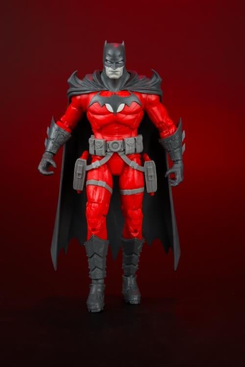 Flashpoint DC Multiverse Batman (Thomas Wayne) BBTS Exclusive Limited Black & White Accent Edition Action Figure Gallery Image 4