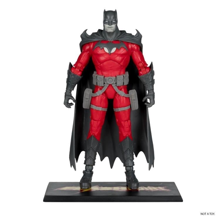Flashpoint DC Multiverse Batman (Thomas Wayne) BBTS Exclusive Limited Black & White Accent Edition Action Figure Gallery Image 11