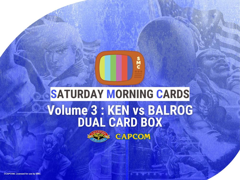 Street Fighter 2 Vol. 3 Ken VS. Balrog 2025 Dual Cards Limited Edition Collectible Gallery Image 4