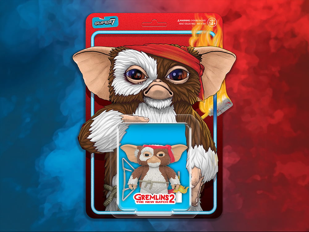 Gremlins 2: The New Batch ReAction Gizmo (Battle Ready Character Card) Figure Gallery Image 1