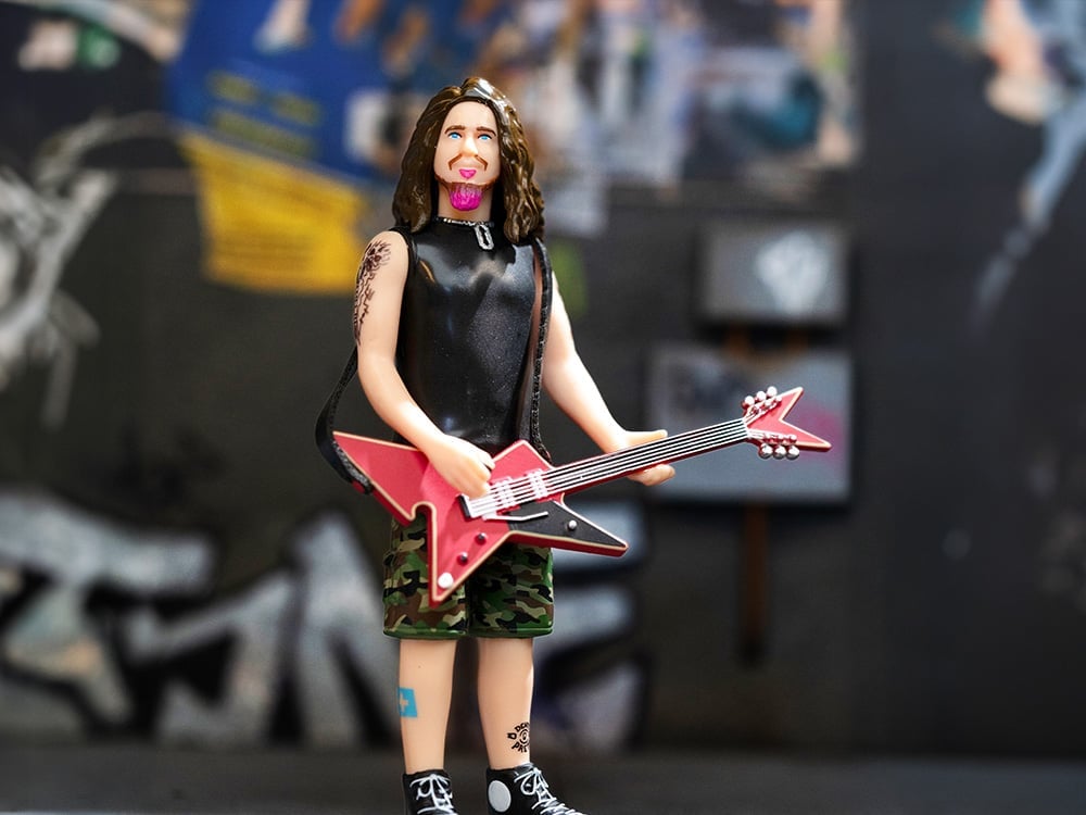 Dimebag Darrell ReAction Culprit Action Figure