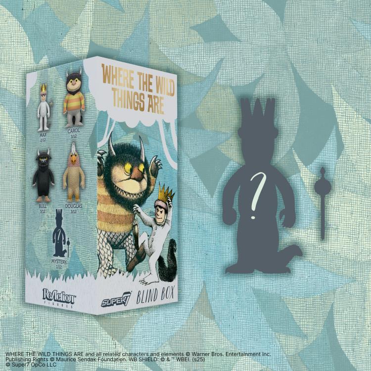 Where the Wild Things Are ReAction Box of 12 Random Figures