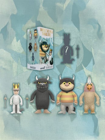 Where the Wild Things Are ReAction Box of 12 Random Figures