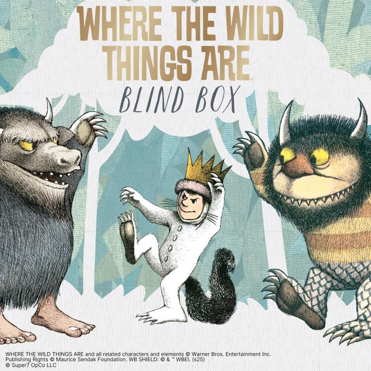 Where the Wild Things Are ReAction Box of 12 Random Figures