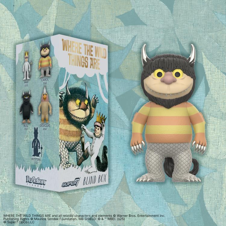 Where the Wild Things Are ReAction Box of 12 Random Figures