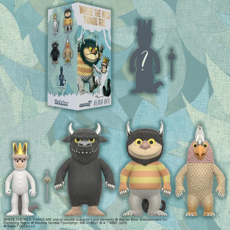 Where the Wild Things Are ReAction Box of 12 Random Figures