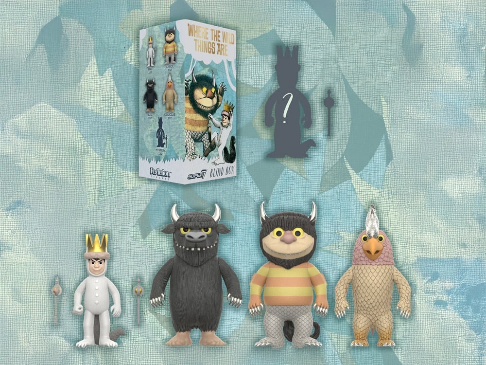 Where the Wild Things Are ReAction Box of 12 Random Figures