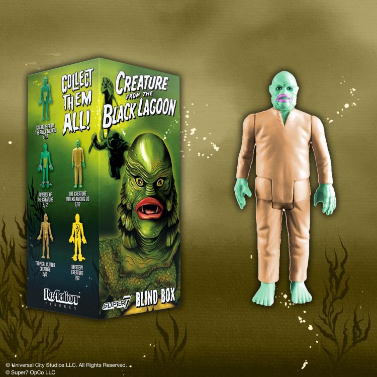 Universal Monsters ReAction Wave 3 Box of 12 Figures