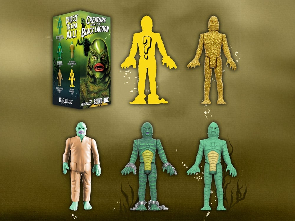 Universal Monsters ReAction Wave 3 Box of 12 Figures