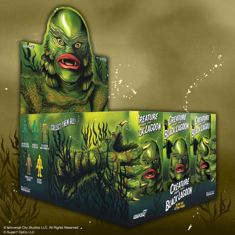 Universal Monsters ReAction Wave 3 Box of 12 Figures