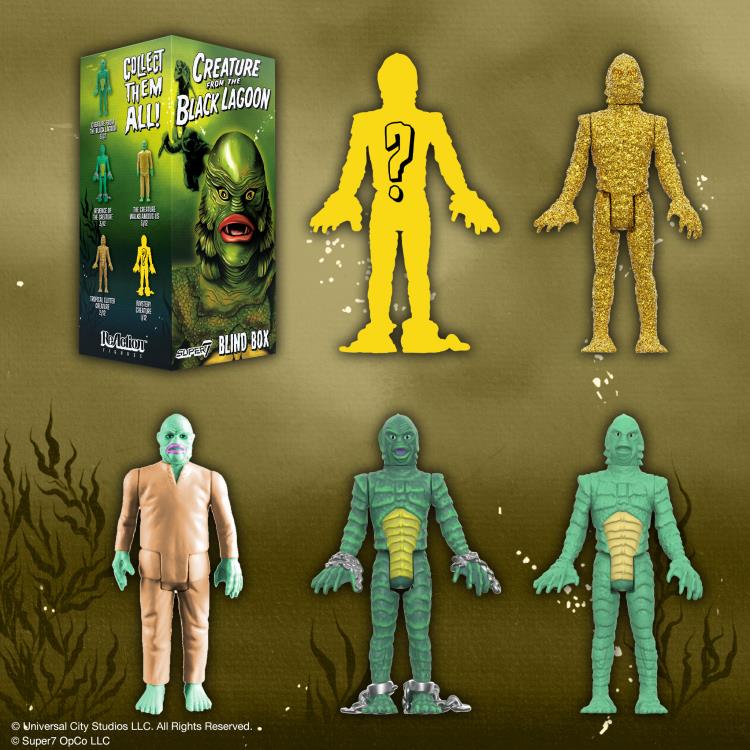 Universal Monsters ReAction Wave 3 Box of 12 Figures