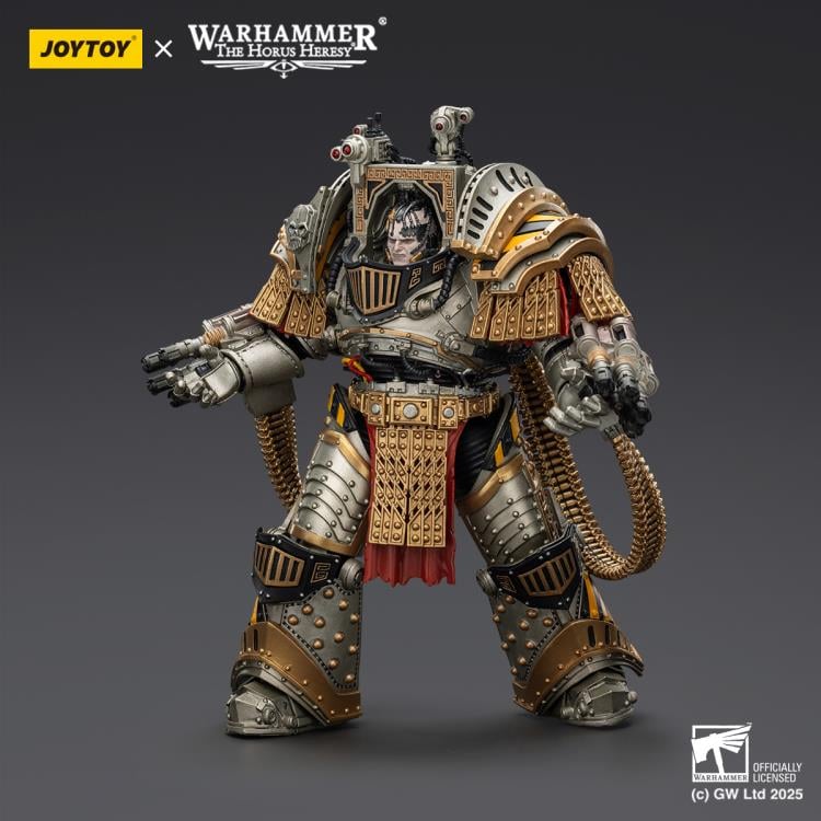 Warhammer: The Horus Heresy Iron Warriors Perturabo, Primarch of the IVth Legion 1/18 Scale Action Figure Gallery Image 16
