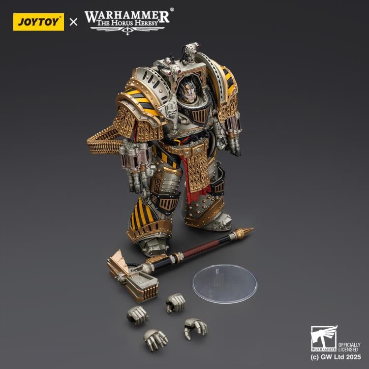 Warhammer: The Horus Heresy Iron Warriors Perturabo, Primarch of the IVth Legion 1/18 Scale Action Figure Gallery Image 18