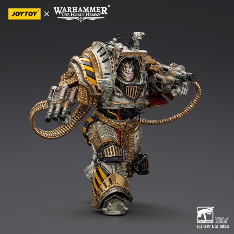 Warhammer: The Horus Heresy Iron Warriors Perturabo, Primarch of the IVth Legion 1/18 Scale Action Figure Gallery Image 15