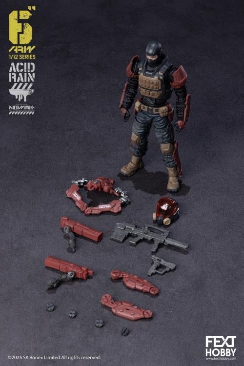 Acid Rain World: Novark FXH-AR-001 Thane 1/12 Scale Action Figure