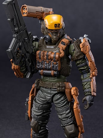 Acid Rain World: Novark FXH-AR-002 War Banner 1/12 Scale Action Figure Gallery Image 2