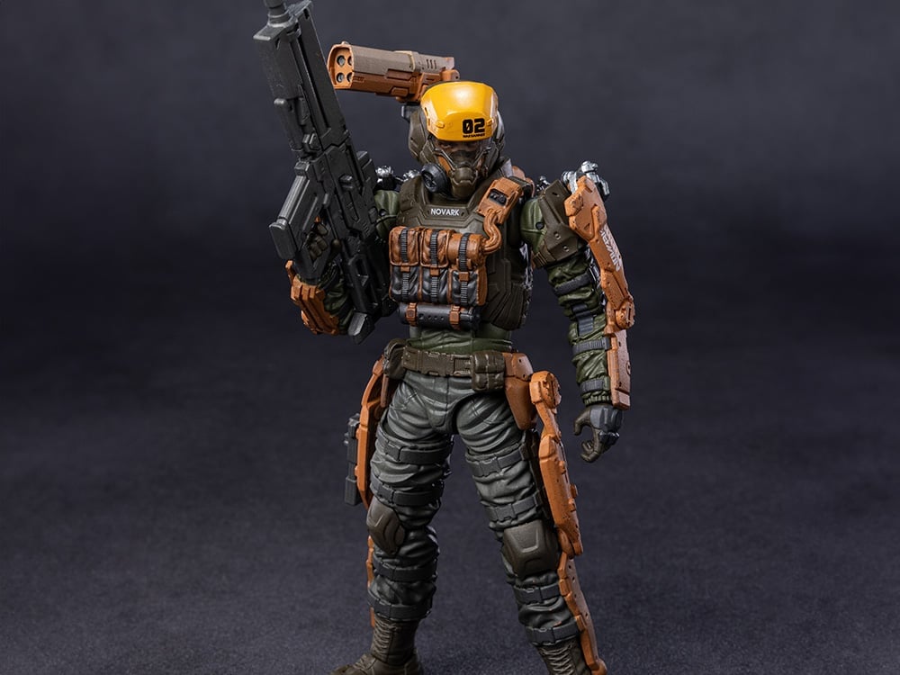 Acid Rain World: Novark FXH-AR-002 War Banner 1/12 Scale Action Figure Gallery Image 1