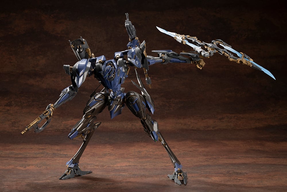 Armored Core VI: Fires of Rubicon V.I.O.S. Schneider Nachtreiher/40E Steel Haze Model Kit Gallery Image 17