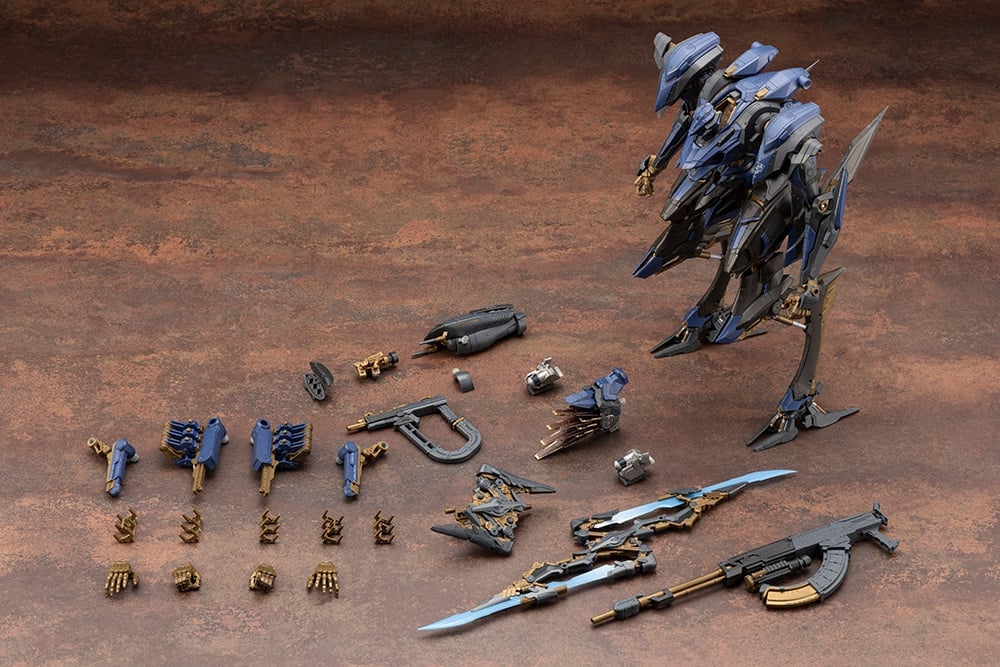 Armored Core VI: Fires of Rubicon V.I.O.S. Schneider Nachtreiher/40E Steel Haze Model Kit Gallery Image 13