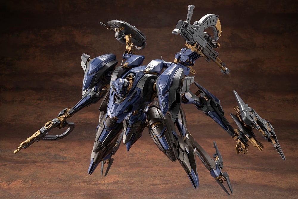 Armored Core VI: Fires of Rubicon V.I.O.S. Schneider Nachtreiher/40E Steel Haze Model Kit Gallery Image 19