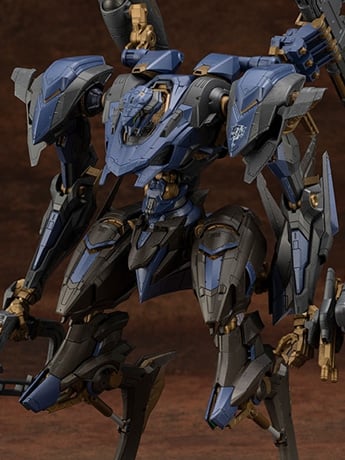Armored Core VI: Fires of Rubicon V.I.O.S. Schneider Nachtreiher/40E Steel Haze Model Kit Gallery Image 2