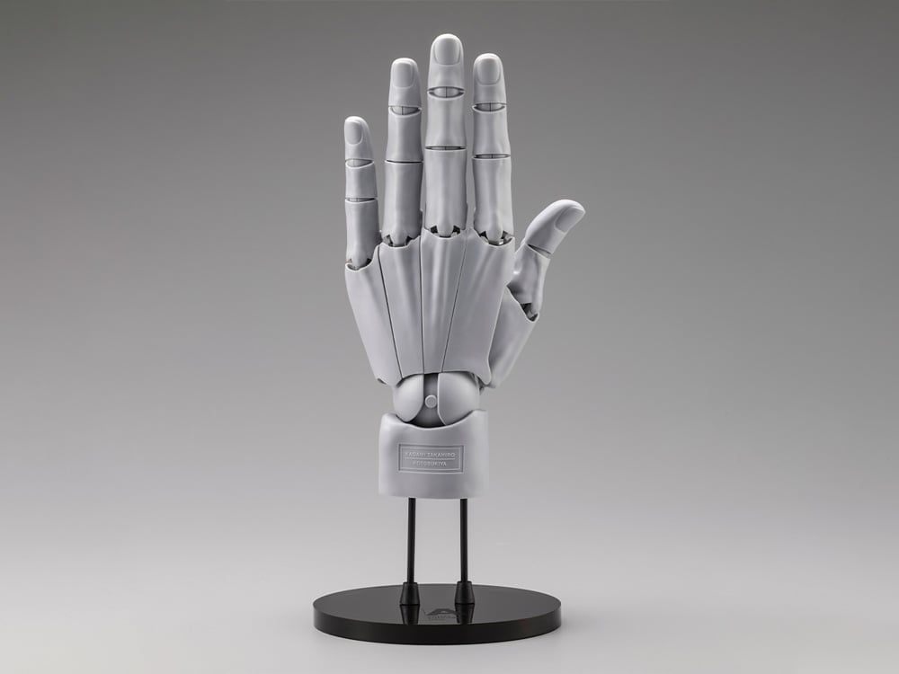 Takahiro Kagami Artist Support Item Hand Model (Men's Left Hand Gray Ver.) Gallery Image 1