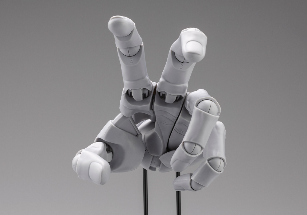Takahiro Kagami Artist Support Item Hand Model (Men's Left Hand Gray Ver.) Gallery Image 6