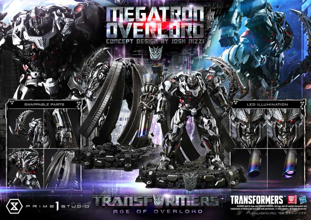 Transformers Age of Overlord Museum Masterline Lord Megatron (Bonus Ver.) Statue Gallery Image 31