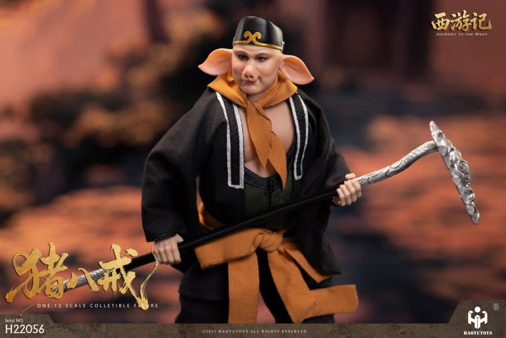 Journey to the West Chinese Myth Series Zhu Bajie 1/12 Scale Action Figure Gallery Image 5