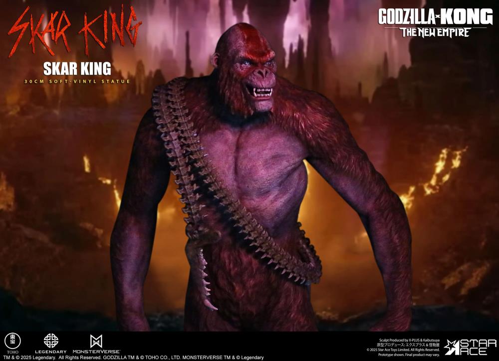 Godzilla x Kong: The New Empire Skar King Soft Vinyl Statue Gallery Image 4