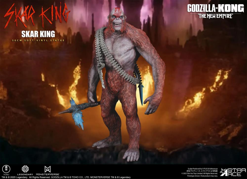 Godzilla x Kong: The New Empire Skar King Soft Vinyl Statue Gallery Image 3
