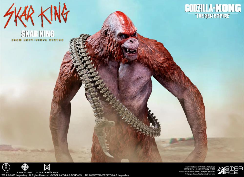 Godzilla x Kong: The New Empire Skar King Soft Vinyl Statue Gallery Image 13