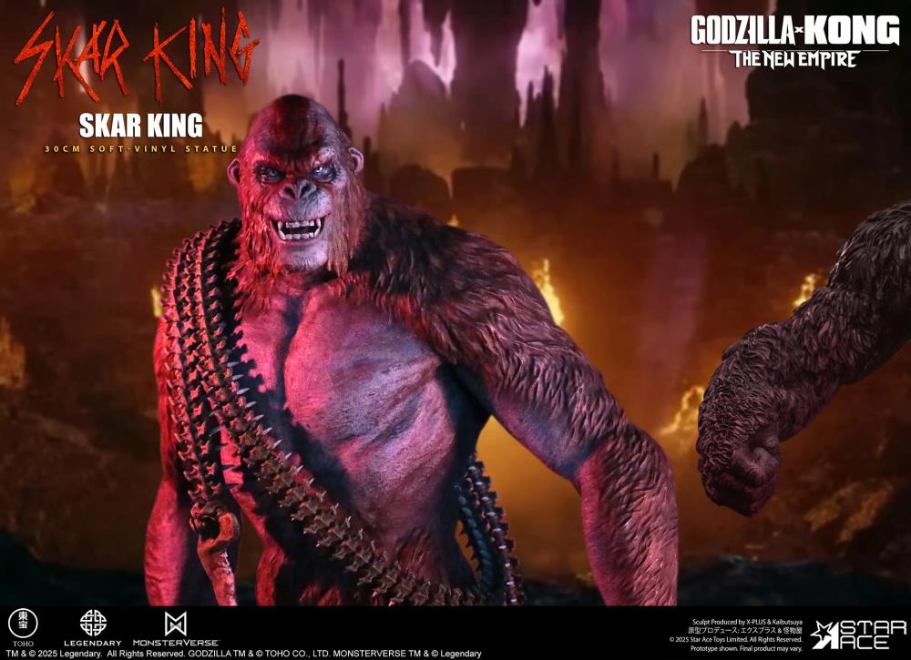 Godzilla x Kong: The New Empire Skar King Soft Vinyl Statue Gallery Image 6