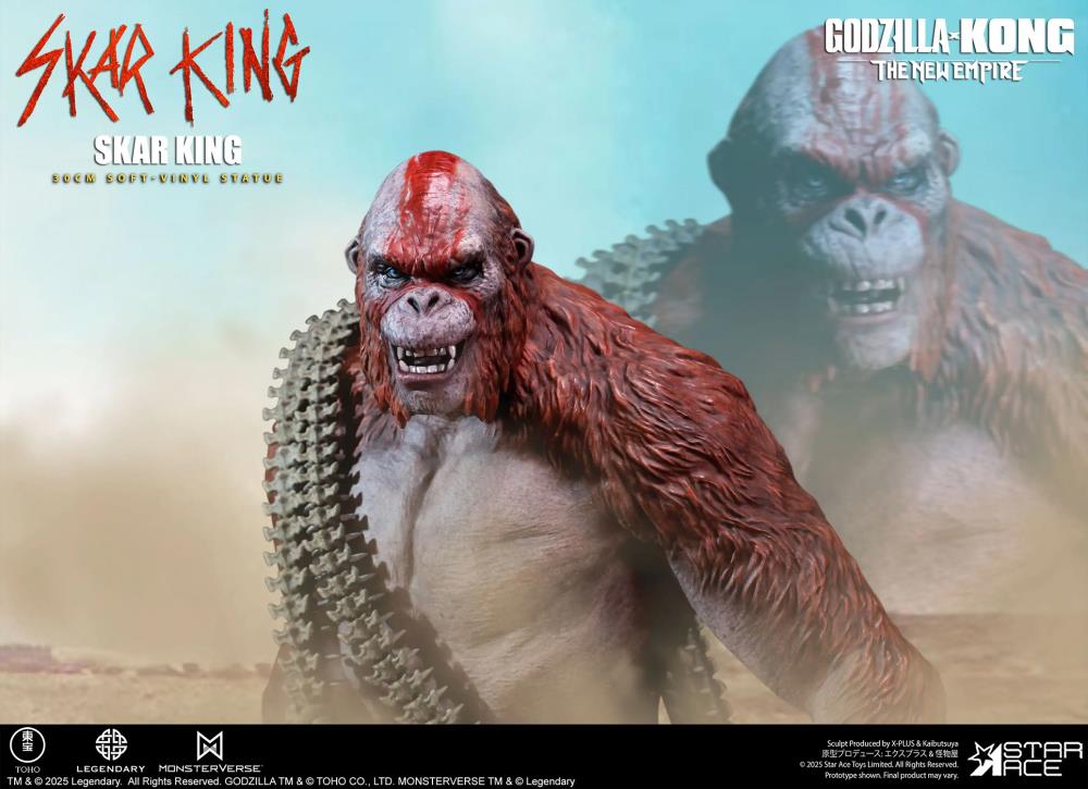 Godzilla x Kong: The New Empire Skar King Soft Vinyl Statue Gallery Image 14