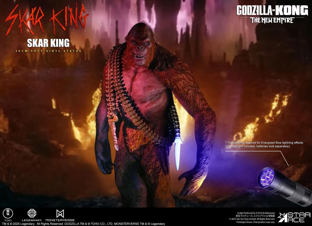 Godzilla x Kong: The New Empire Skar King Soft Vinyl Statue Gallery Image 9