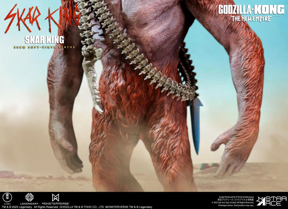 Godzilla x Kong: The New Empire Skar King Soft Vinyl Statue Gallery Image 12