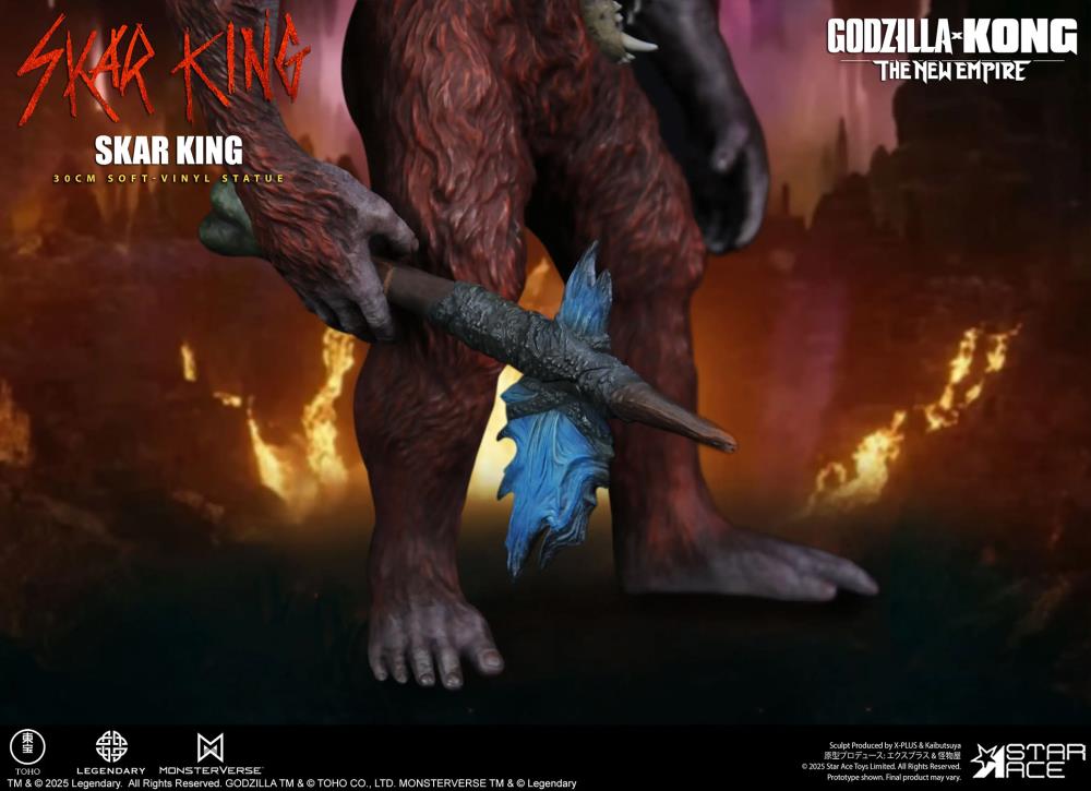 Godzilla x Kong: The New Empire Skar King Soft Vinyl Statue Gallery Image 7